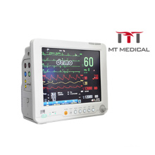 ICU Medical Equipment 12.1 Inch Clinical Patient Monitor 3/5 Lead ECG with CE
